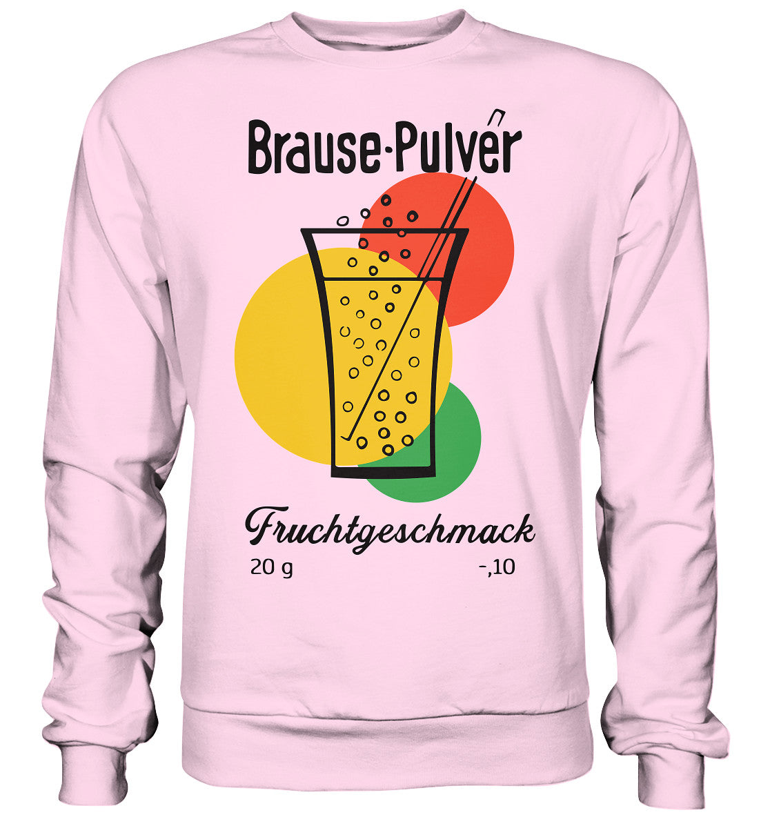 PULLOVER UNISEX • BRAUSE-PULVER FRUCHTGESCHMACK