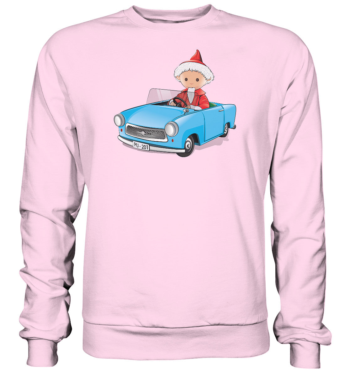 PULLOVER UNISEX • UNSER SANDMÄNNCHEN - TRABI-CRUISER (PU-201)