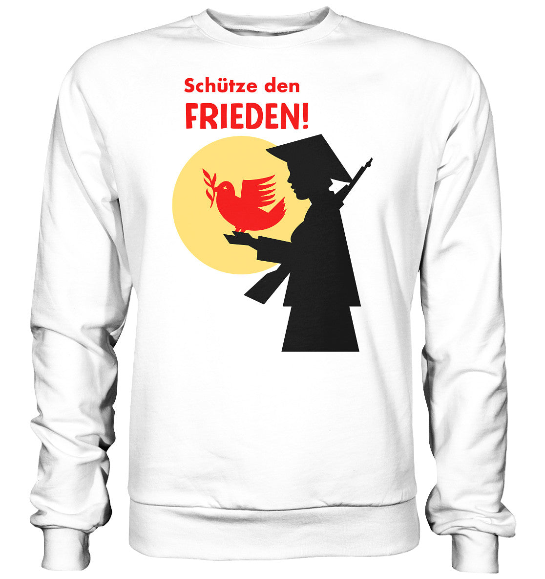 PULLOVER UNISEX • SCHÜTZE DEN FRIEDEN! SOLIDARITÄT MIT VIETNAM