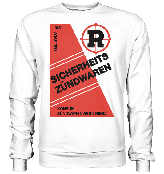 PULLOVER UNISEX • RIESA SICHERHEITSZÜNDWAREN