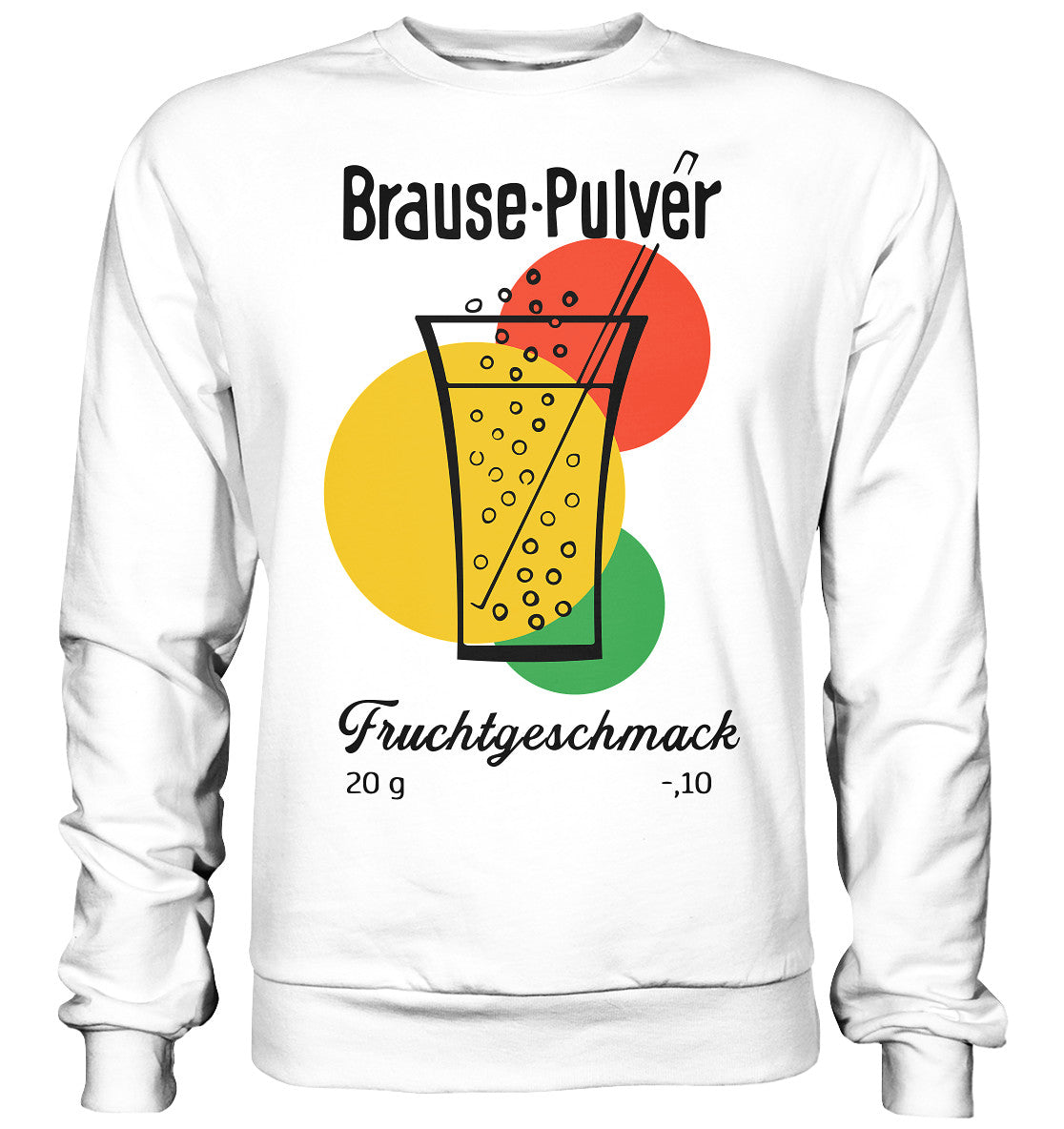 PULLOVER UNISEX • BRAUSE-PULVER FRUCHTGESCHMACK