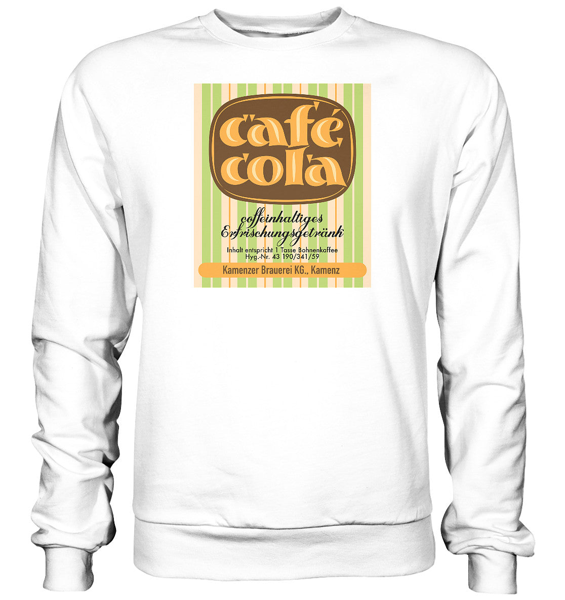 PULLOVER UNISEX • CAFÉ COLA - KAMENZ