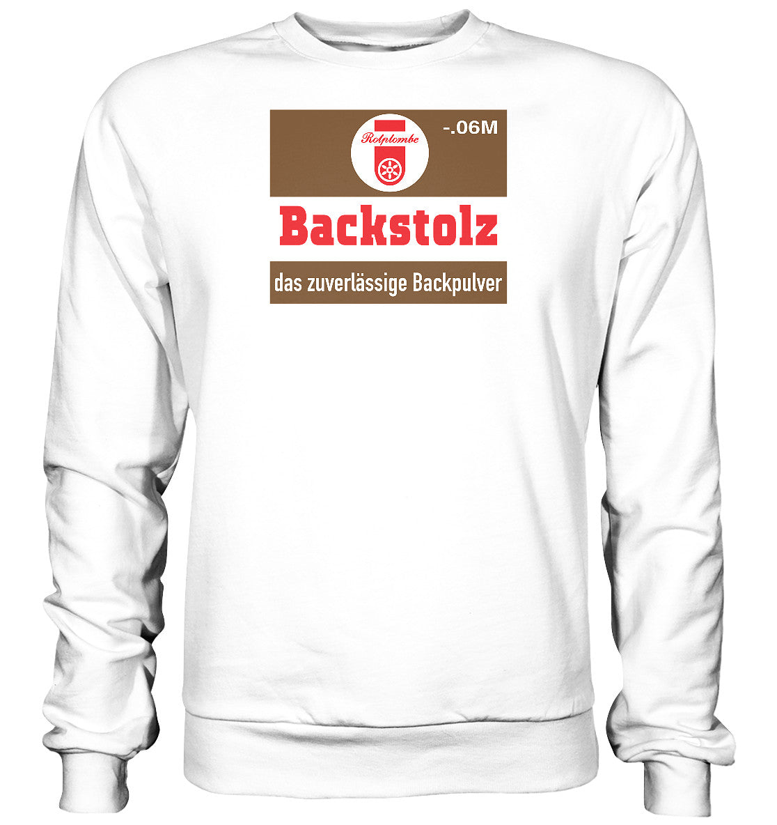 PULLOVER UNISEX • BACKSTOLZ BACKPULVER