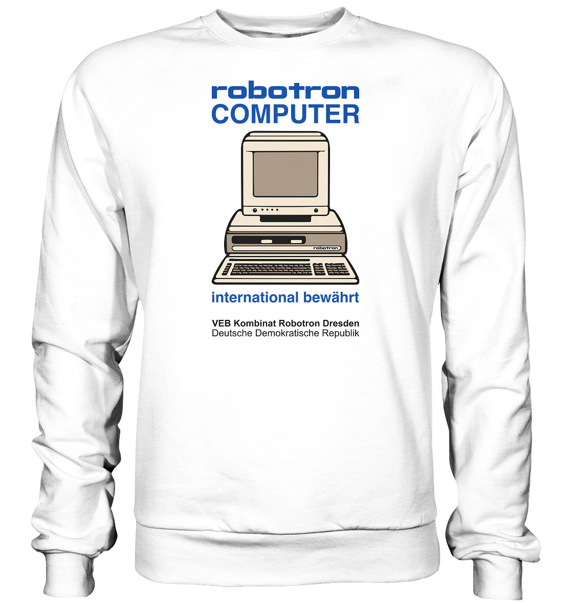 PULLOVER UNISEX • ROBOTRON COMPUTER DRESDEN