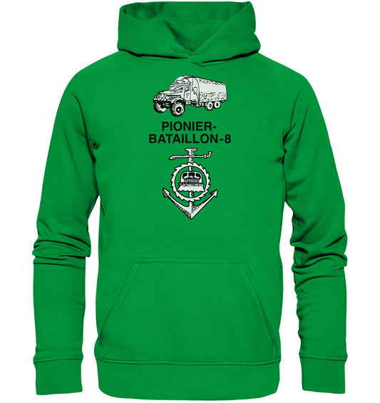 PREMIUM HOODIE UNISEX • NVA PIONIERBATAILLON 8