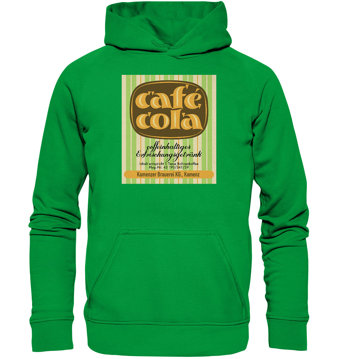 PREMIUM HOODIE UNISEX • CAFÉ COLA - KAMENZ