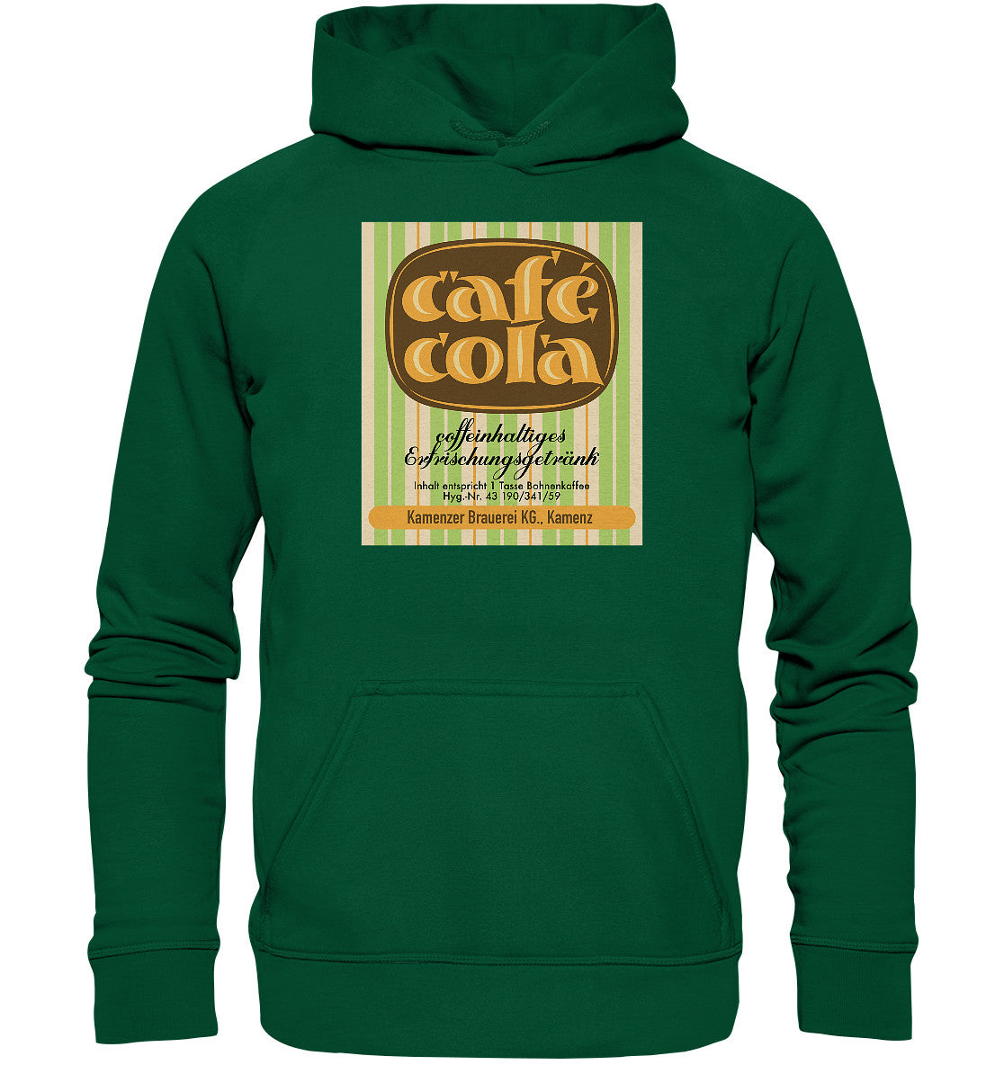 PREMIUM HOODIE UNISEX • CAFÉ COLA - KAMENZ