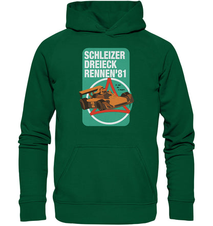 PREMIUM HOODIE UNISEX • SCHLEIZER DREIECK-RENNEN 1981