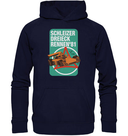 PREMIUM HOODIE UNISEX • SCHLEIZER DREIECK-RENNEN 1981