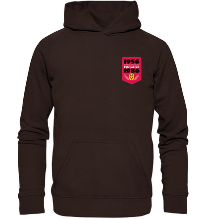 PREMIUM HOODIE UNISEX • ARMEESPORTVEREINIGUNG VORWÄRTS 1956-1986, BRUST BADGE