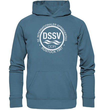 PREMIUM HOODIE UNISEX • INTERNATIONALER SPRINGERTAG - ROSTOCK 1987