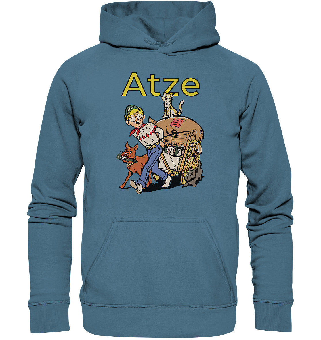 PREMIUM HOODIE UNISEX • ATZE - TITEL ALTSTOFFE