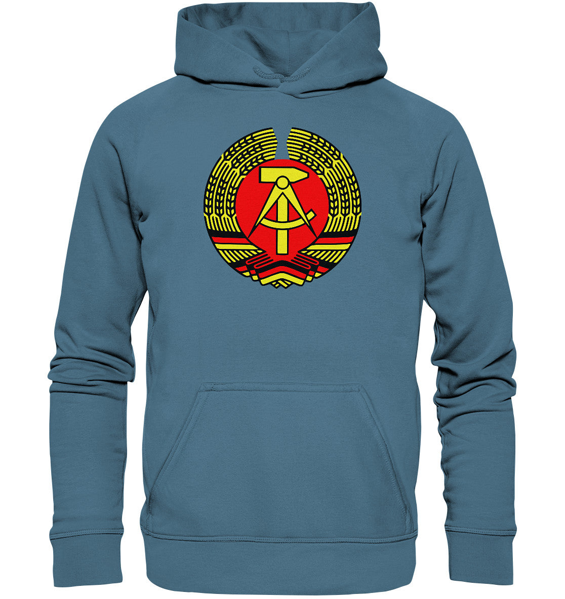 PREMIUM HOODIE UNISEX • DDR EMBLEM