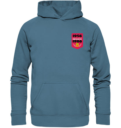 PREMIUM HOODIE UNISEX • ARMEESPORTVEREINIGUNG VORWÄRTS 1956-1986, BRUST BADGE