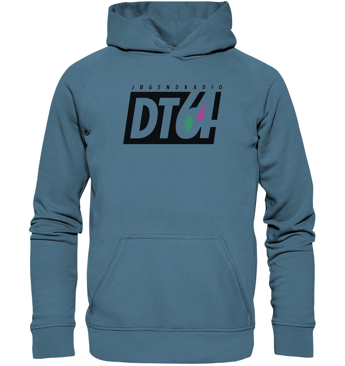 PREMIUM HOODIE UNISEX • DT64 JUGENDRADIO - HELL