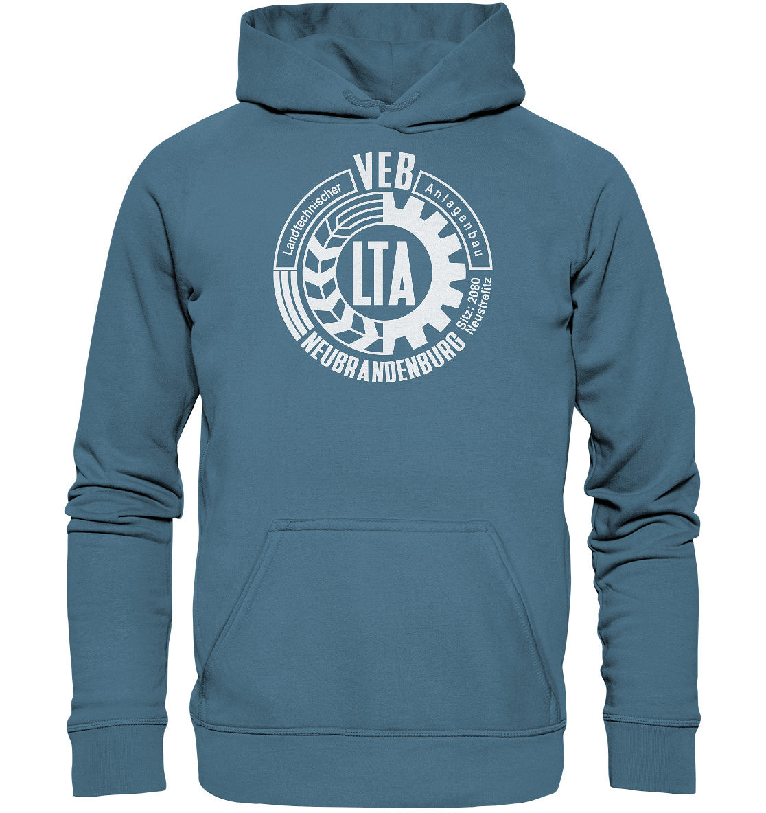 PREMIUM HOODIE UNISEX • VEB LANDTECHNISCHER ANLAGENBAU NEUBRANDENBURG