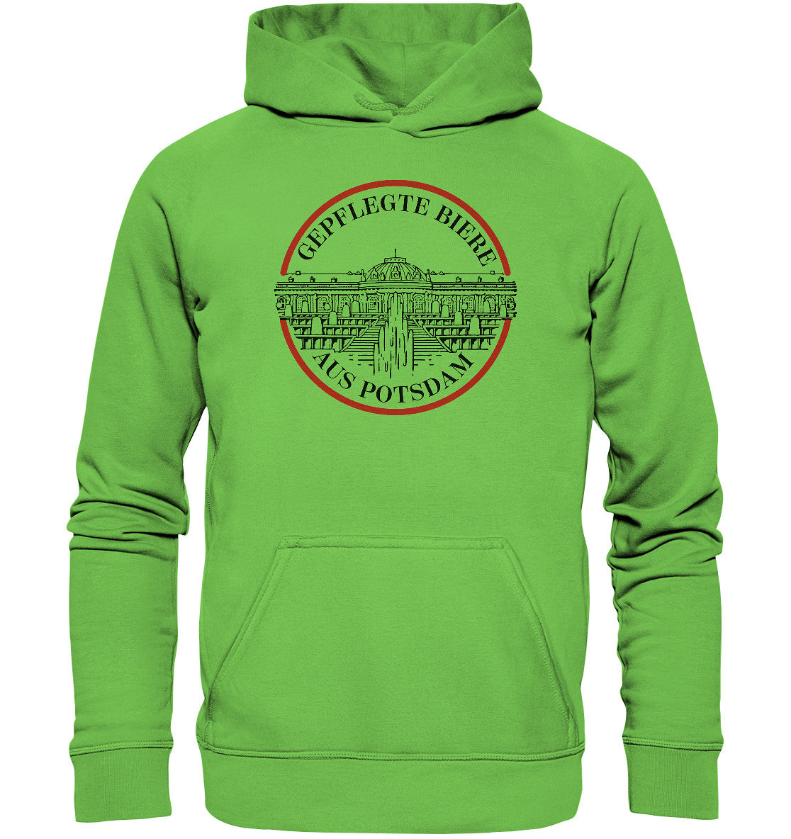 PREMIUM HOODIE UNISEX • GEPFLEGTE BIERE AUS POTSDAM