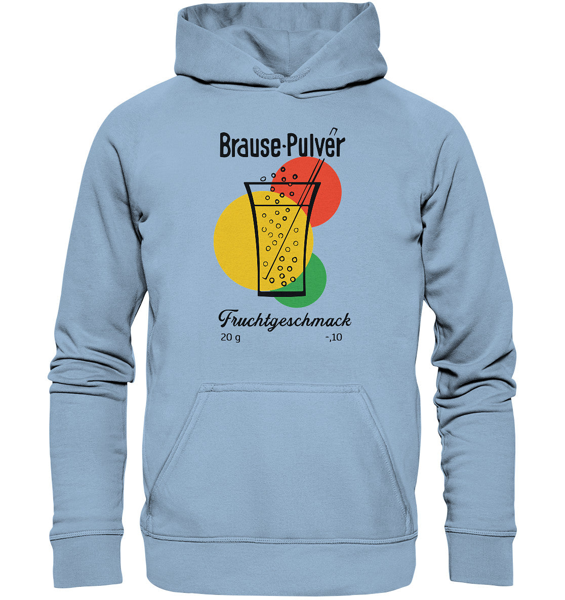 PREMIUM HOODIE UNISEX • BRAUSE-PULVER FRUCHTGESCHMACK