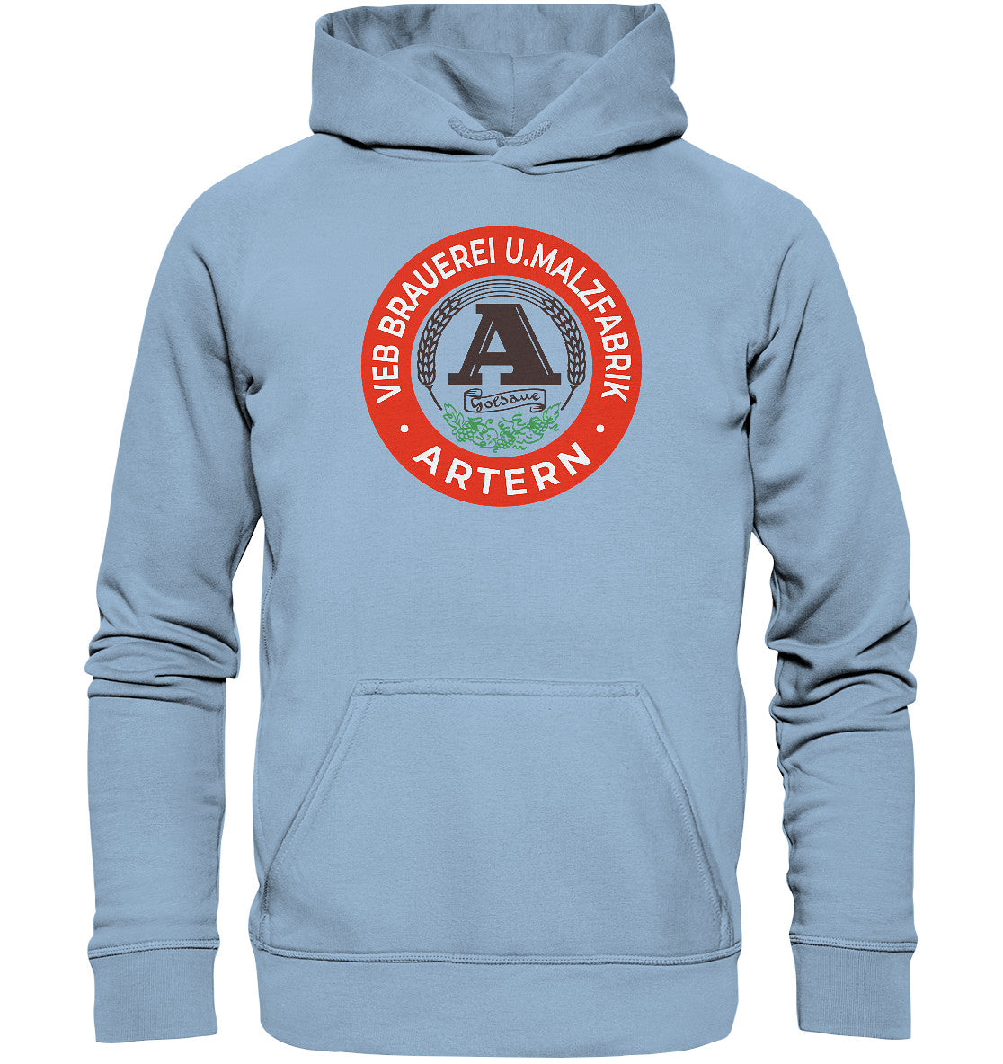 PREMIUM HOODIE UNISEX • VEB BRAUEREI ARTERN GOLDAUE