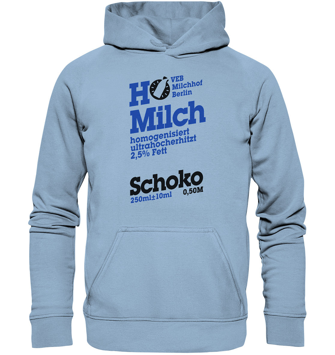 PREMIUM HOODIE UNISEX • VEB MILCHHOF BERLIN - hell