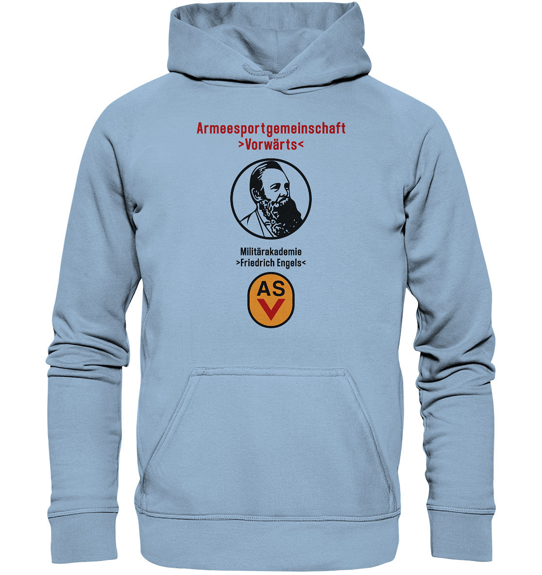 PREMIUM HOODIE UNISEX • ASV MILITÄRAKADEMIE FRIEDRICH ENGELS