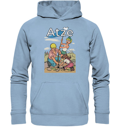 PREMIUM HOODIE UNISEX • ATZE - TITEL FRIEDENSFLAGGE