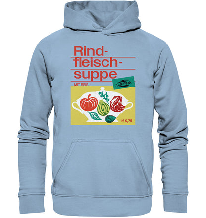 PREMIUM HOODIE UNISEX • RINDFLEISCHSUPPE SUPPINA