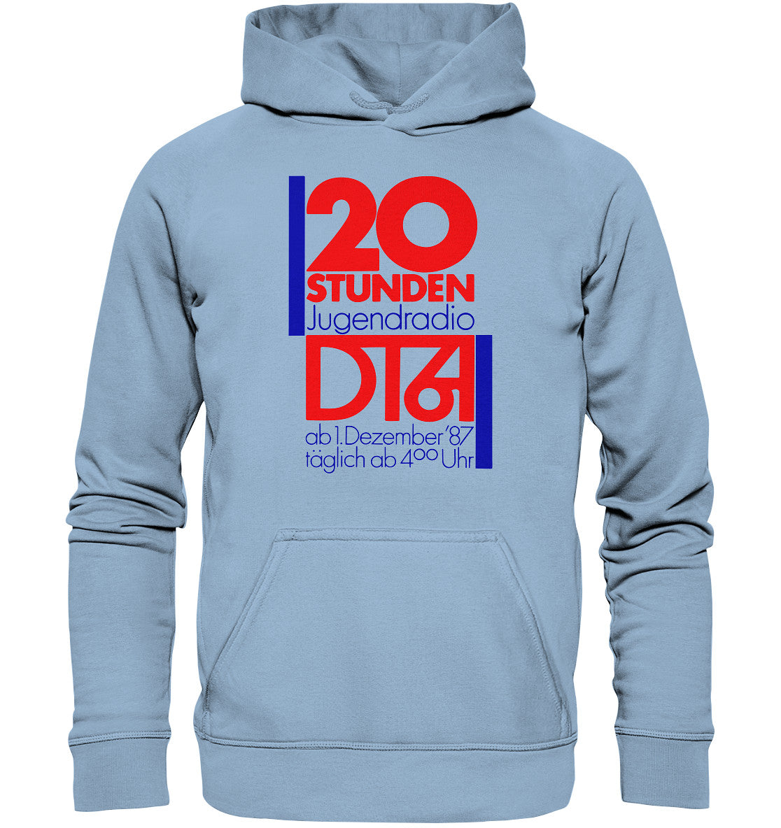 PREMIUM HOODIE UNISEX • 20 STUNDEN JUGENDRADIO DT64