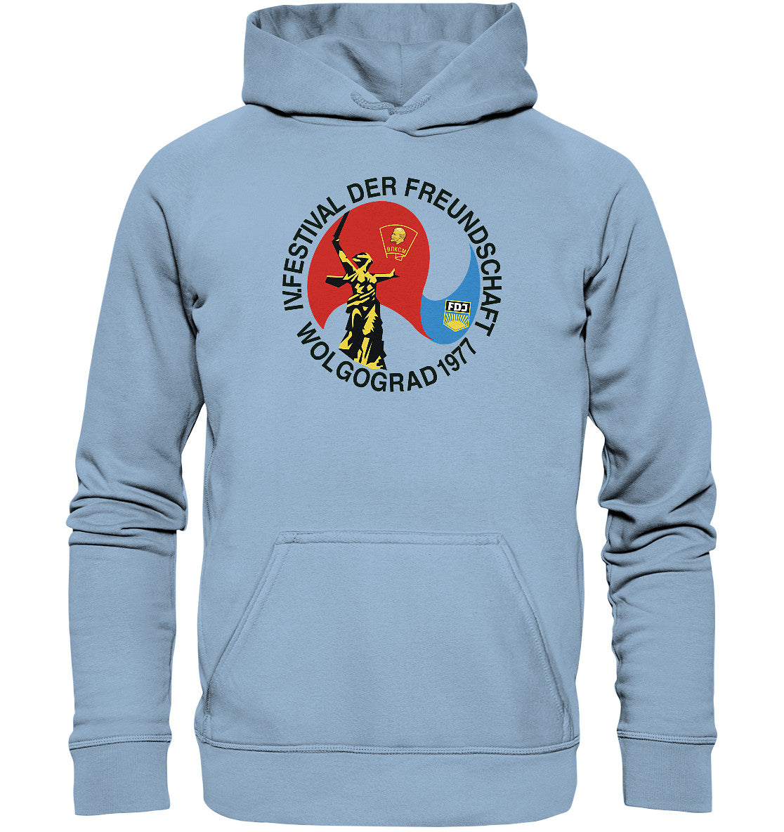 PREMIUM HOODIE UNISEX • FESTIVAL DER FREUNDSCHAFT - WOLGOGRAD 1977