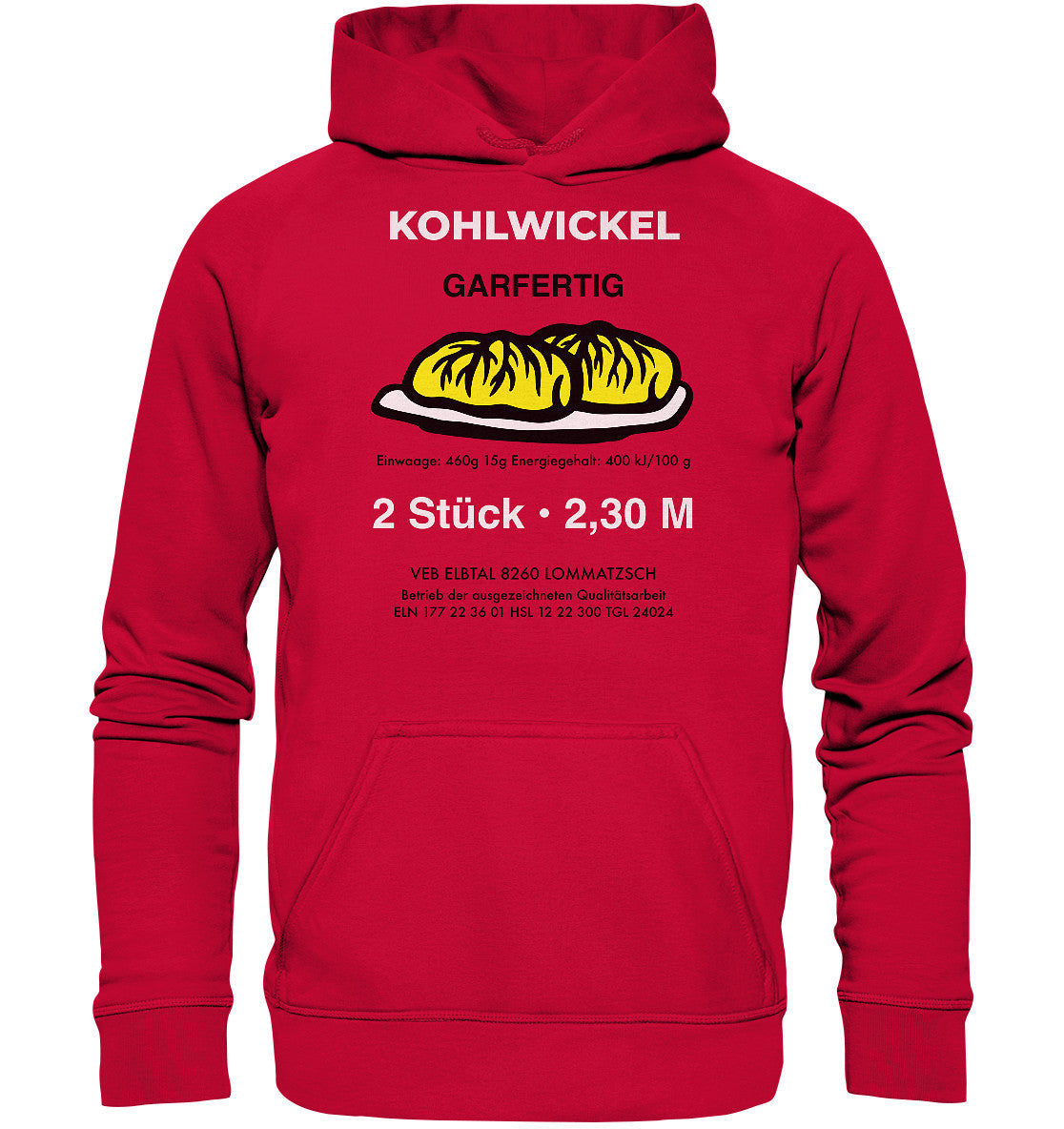 PREMIUM HOODIE UNISEX • ELBTAL KOHLWICKEL