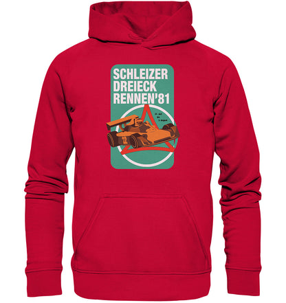 PREMIUM HOODIE UNISEX • SCHLEIZER DREIECK-RENNEN 1981