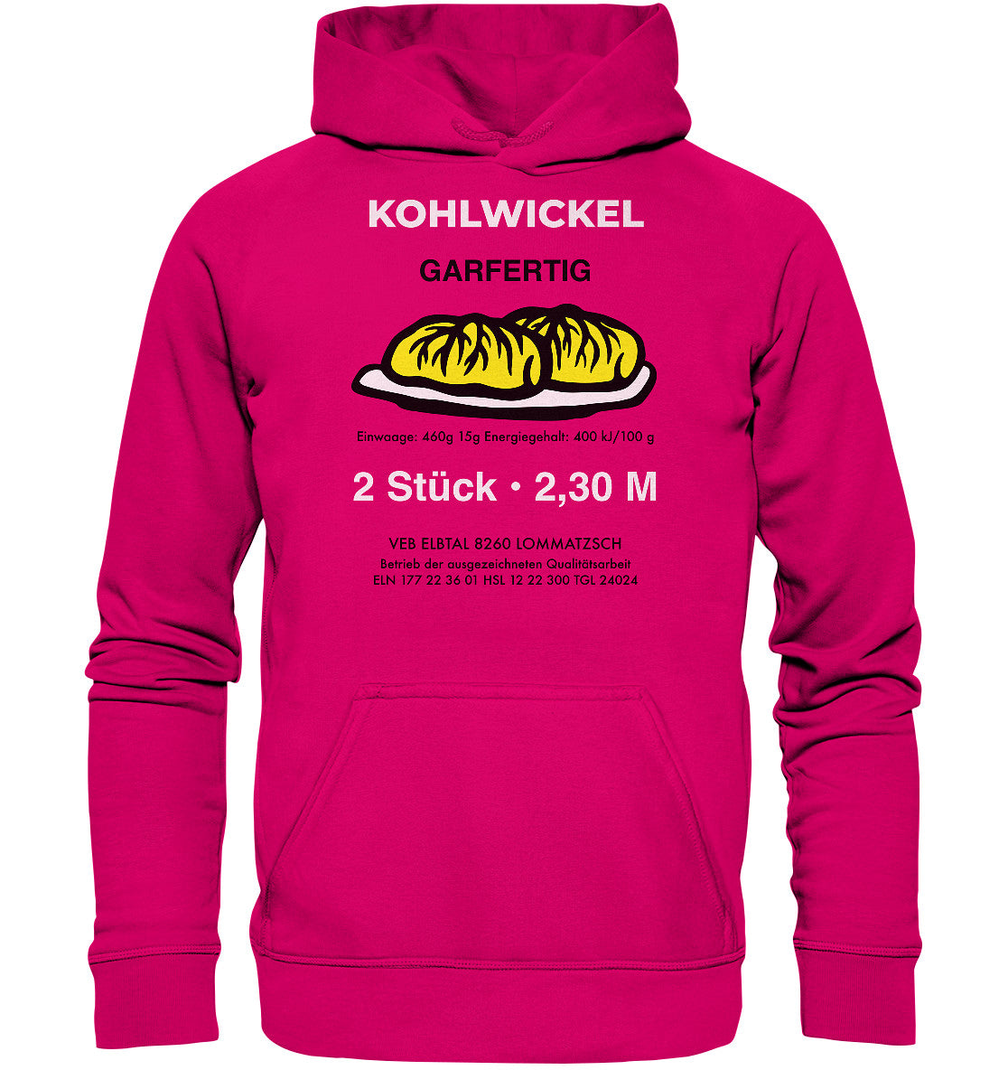 PREMIUM HOODIE UNISEX • ELBTAL KOHLWICKEL