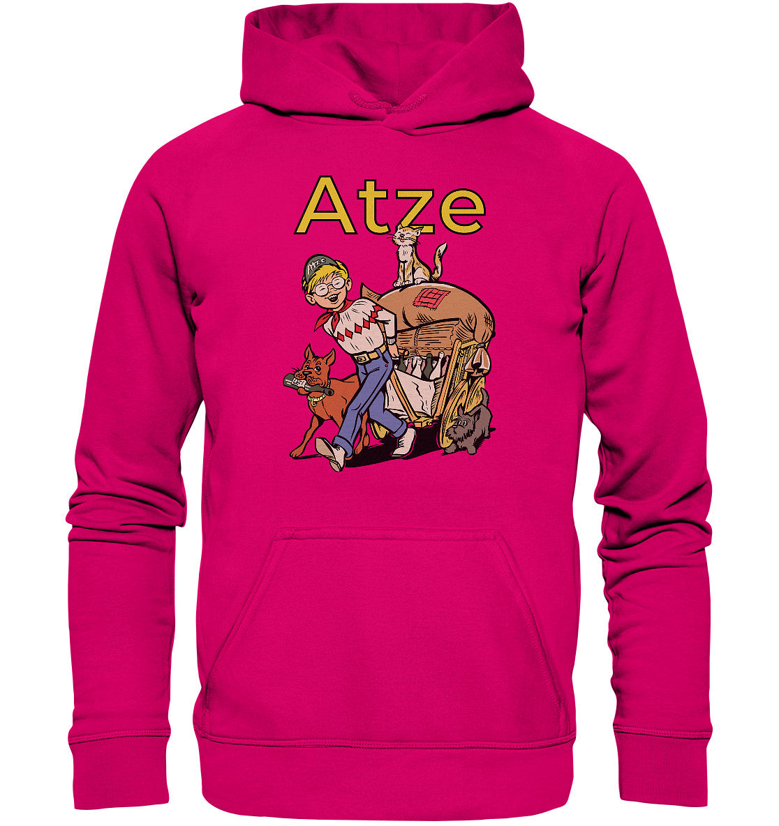 PREMIUM HOODIE UNISEX • ATZE - TITEL ALTSTOFFE