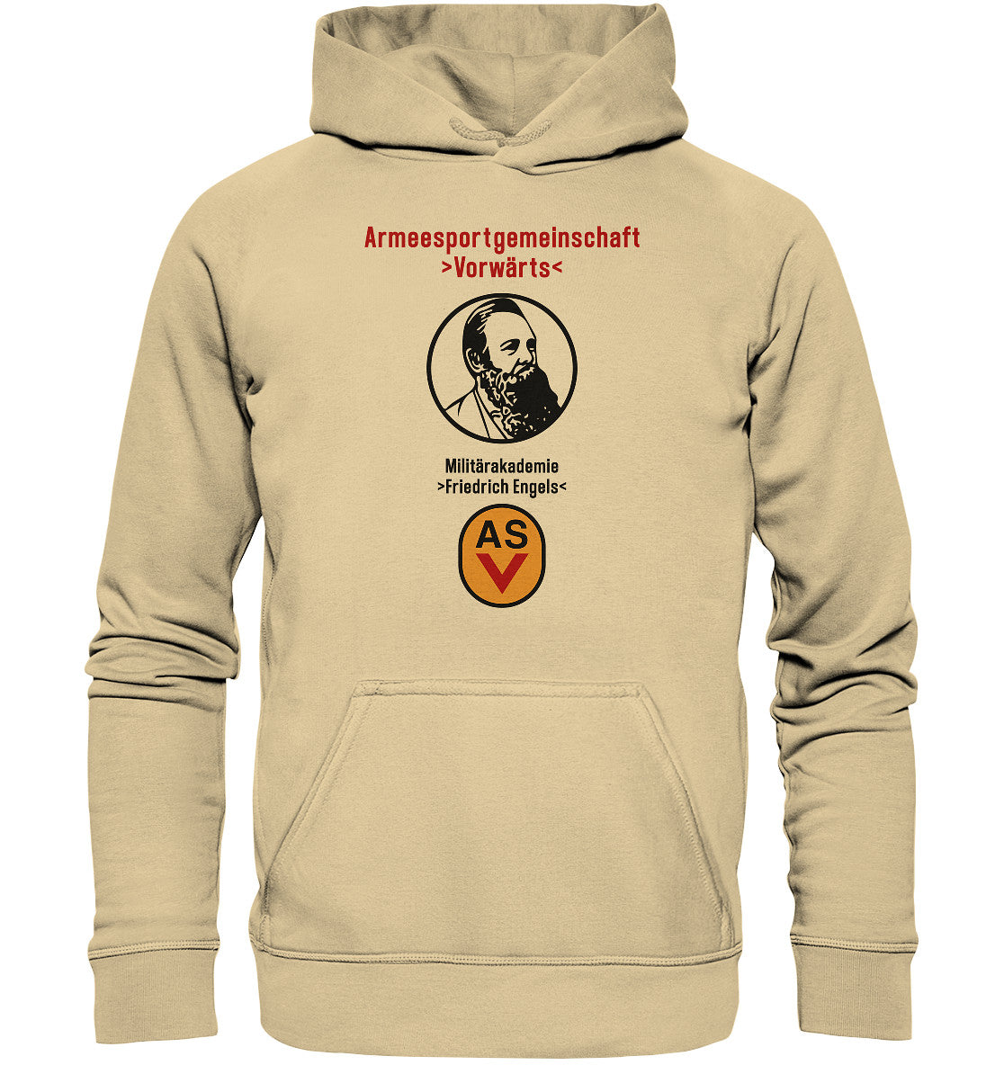 PREMIUM HOODIE UNISEX • ASV MILITÄRAKADEMIE FRIEDRICH ENGELS