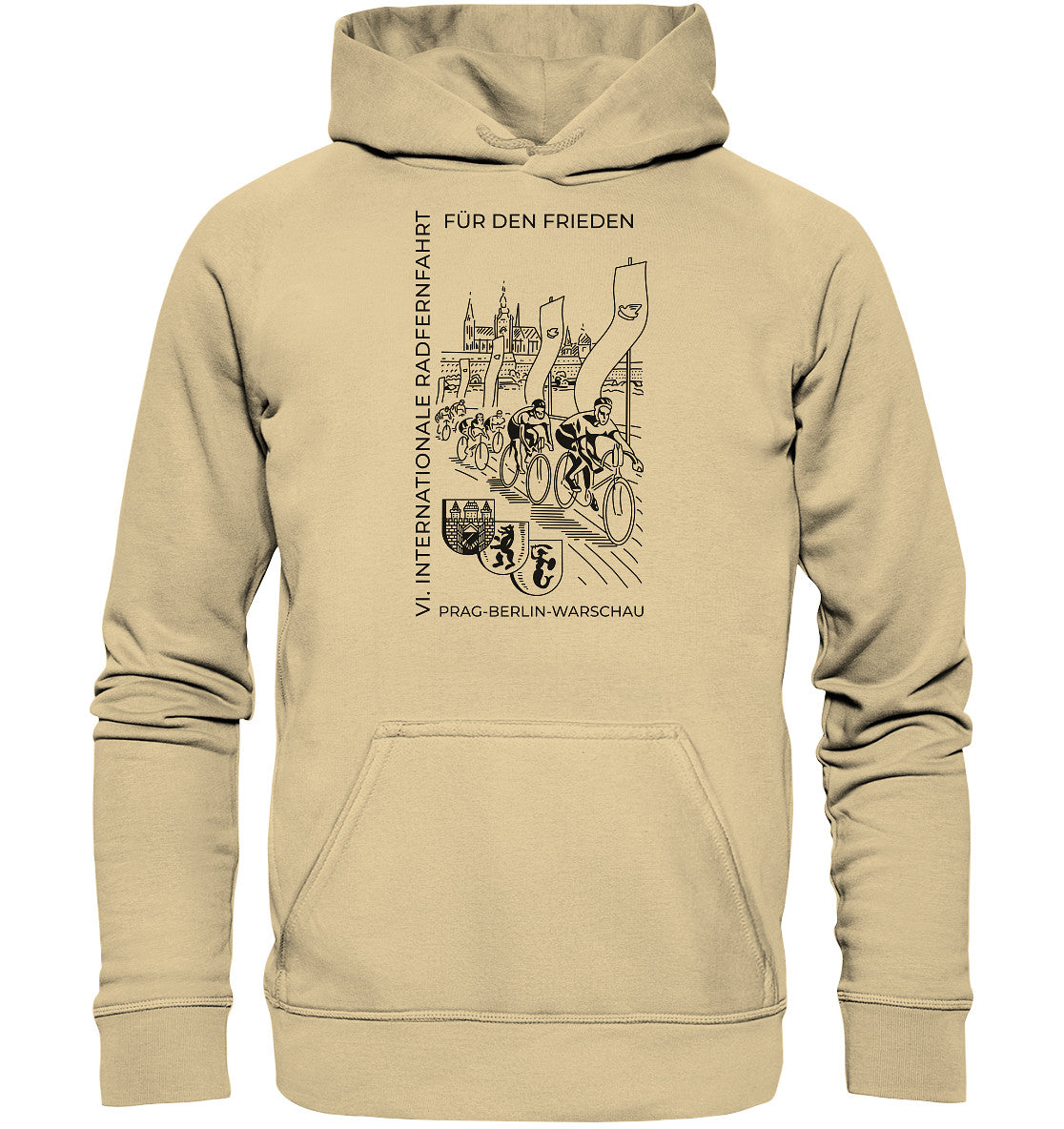 PREMIUM HOODIE UNISEX • 6. INTERNATIONALE FRIEDENSFAHRT - Basic Unisex Hoodie