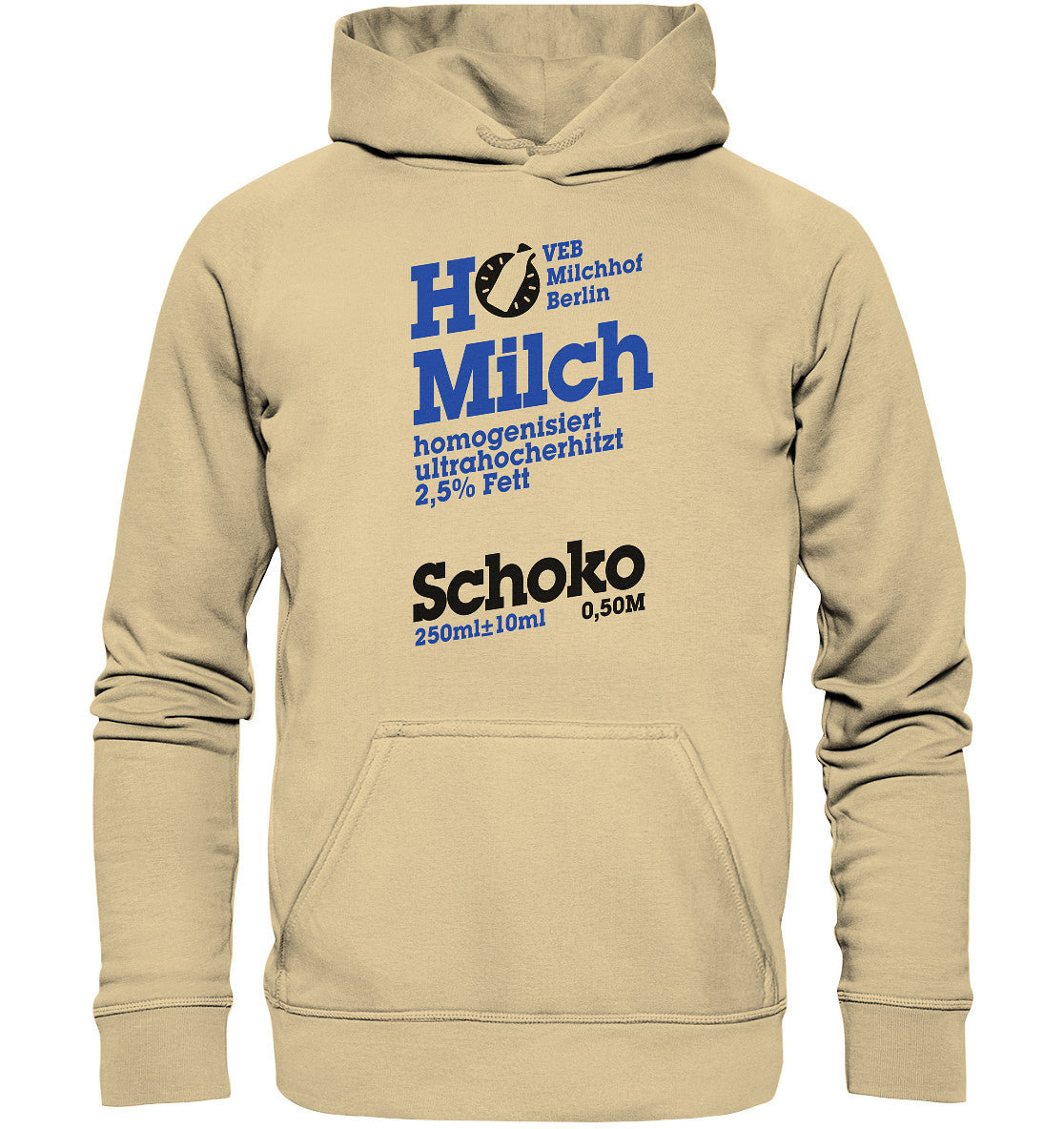 PREMIUM HOODIE UNISEX • VEB MILCHHOF BERLIN - hell