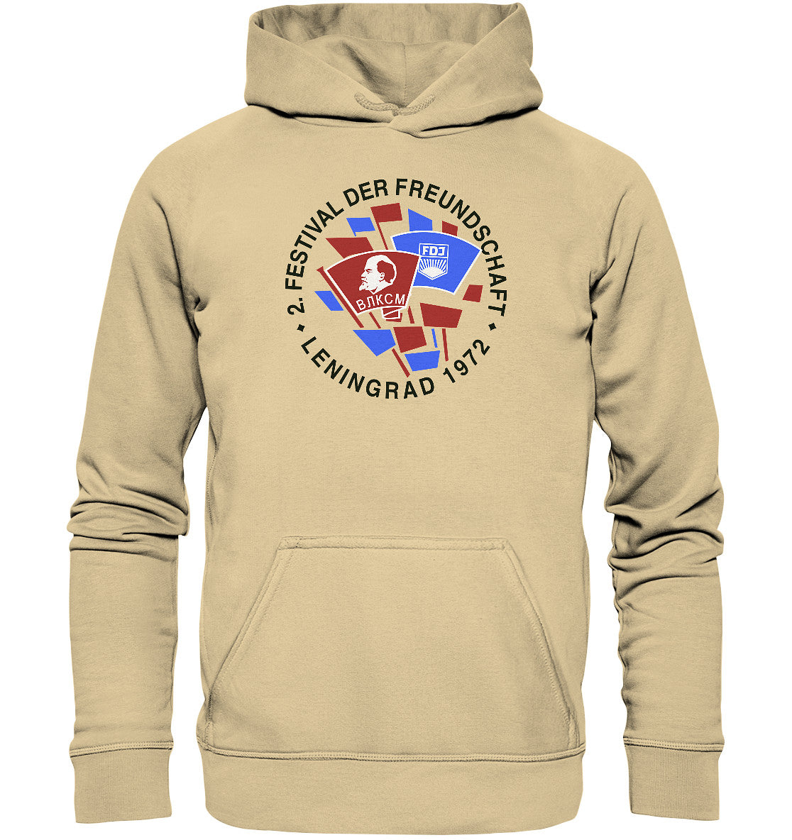 PREMIUM HOODIE UNISEX • 2. FESTIVAL DER FREUNDSCHAFT - LENINGRAD