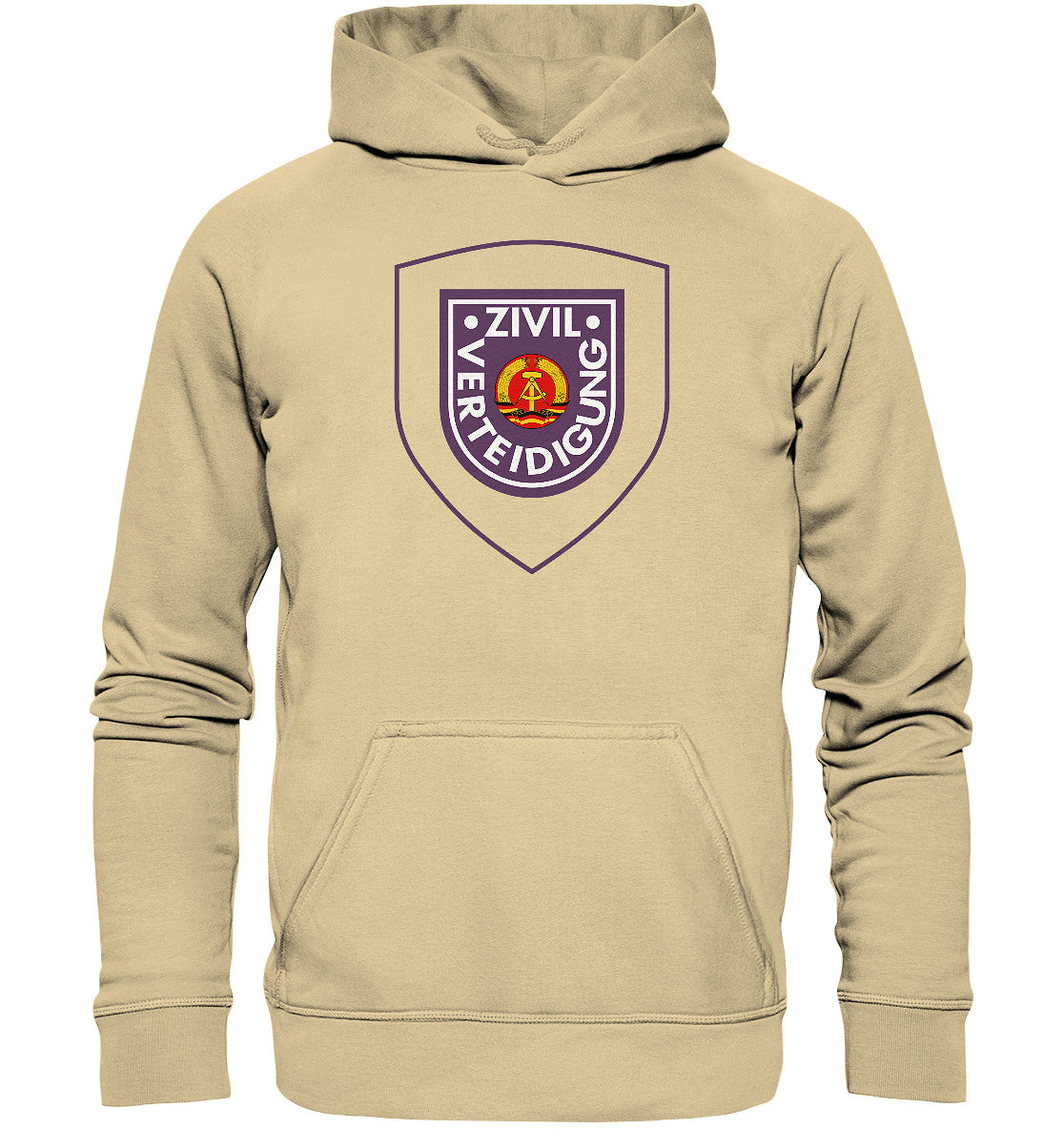 PREMIUM HOODIE UNISEX • DDR ZIVILVERTEIDIGUNG