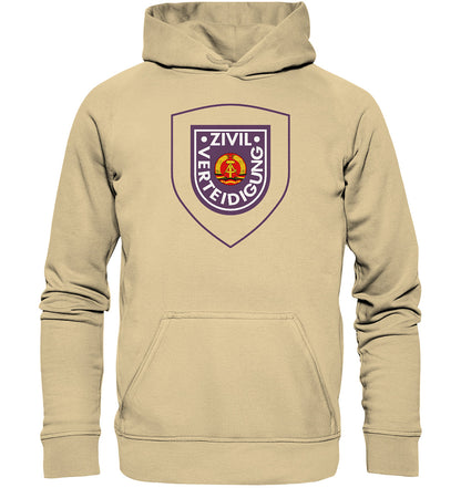 PREMIUM HOODIE UNISEX • DDR ZIVILVERTEIDIGUNG