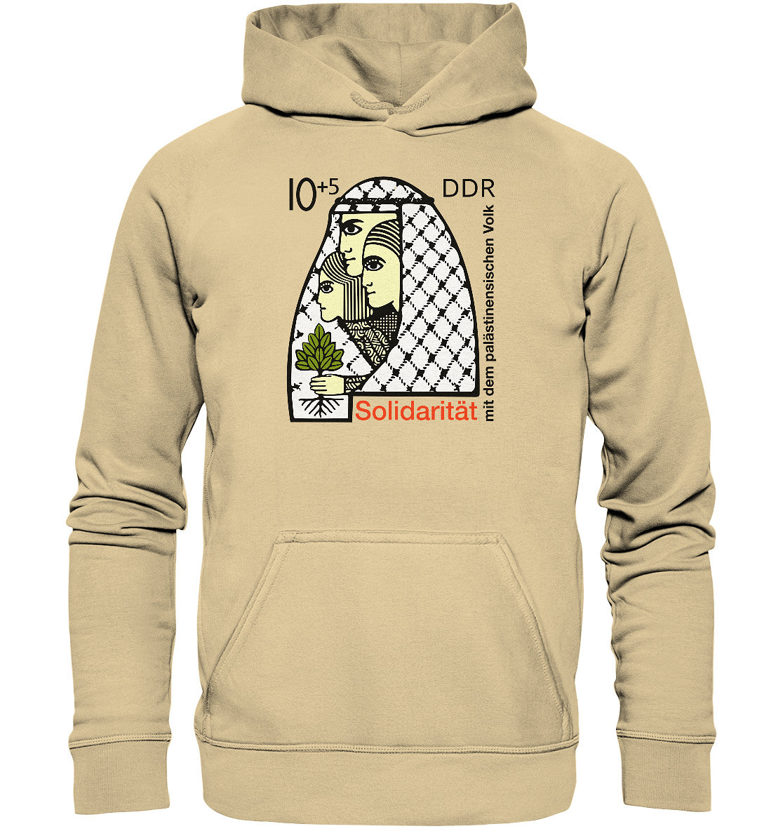 PREMIUM HOODIE UNISEX • SOLIDARITÄT MIT DEM PALÄSTINENSISCHEN VOLK