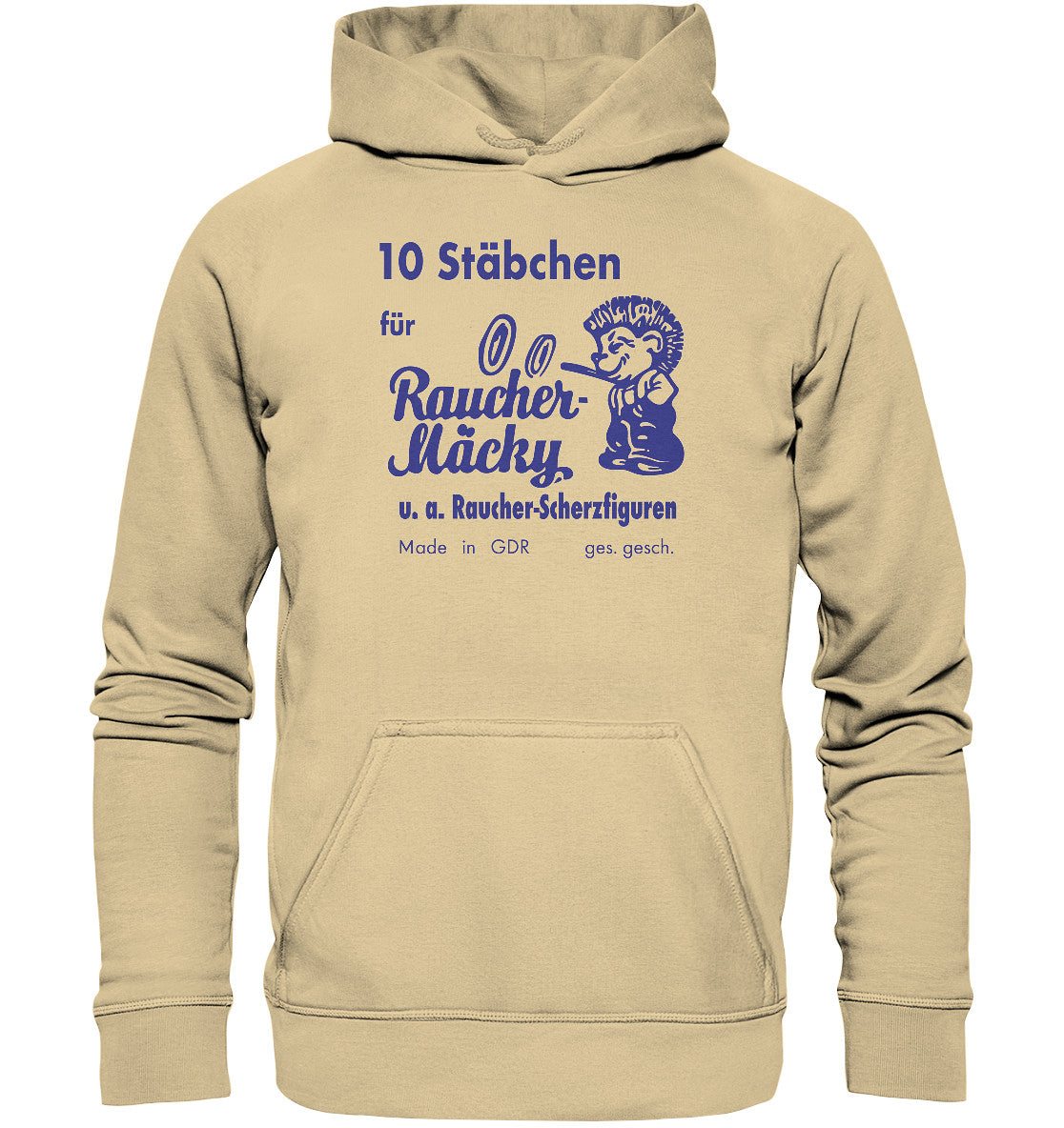 PREMIUM HOODIE UNISEX • RÄUCHER MÄCKY STÄBCHEN