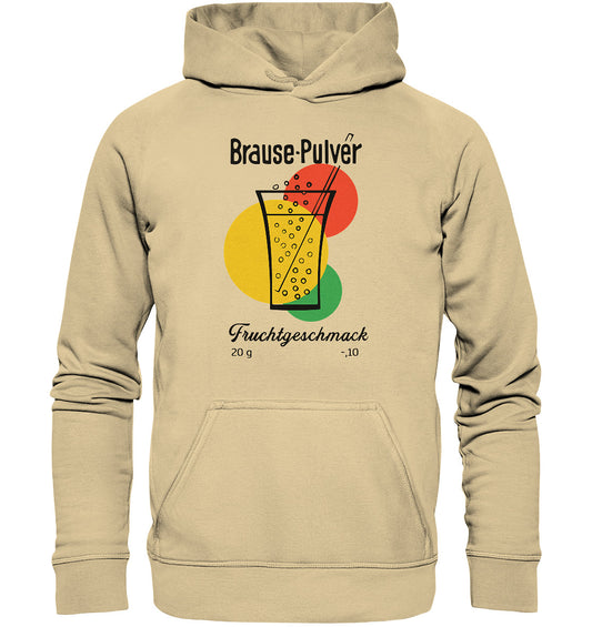 PREMIUM HOODIE UNISEX • BRAUSE-PULVER FRUCHTGESCHMACK