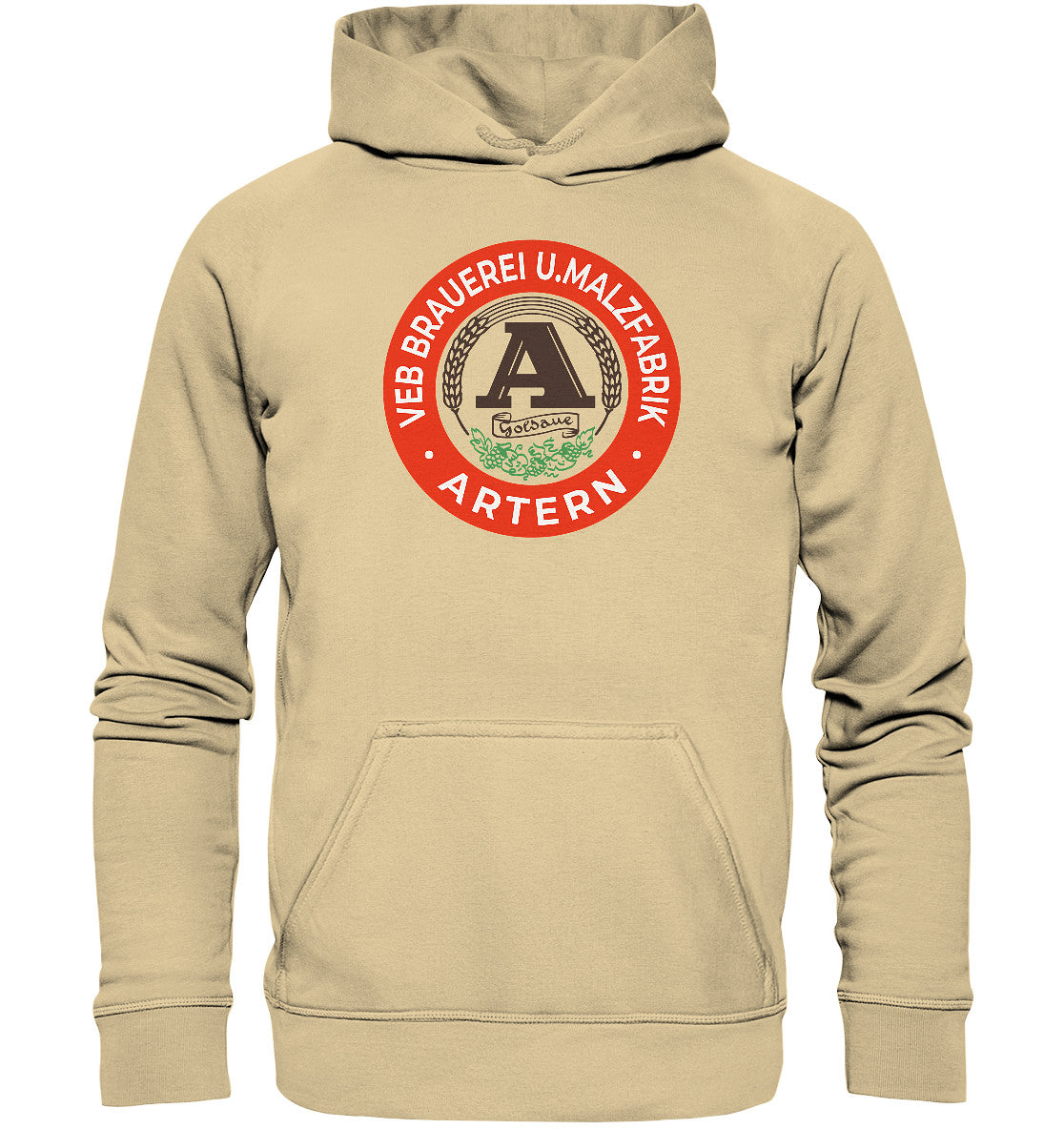 PREMIUM HOODIE UNISEX • VEB BRAUEREI ARTERN GOLDAUE