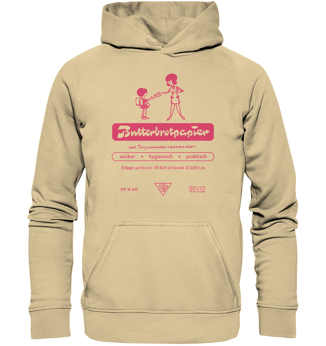 PREMIUM HOODIE UNISEX • DDR-BUTTERBROTPAPIER