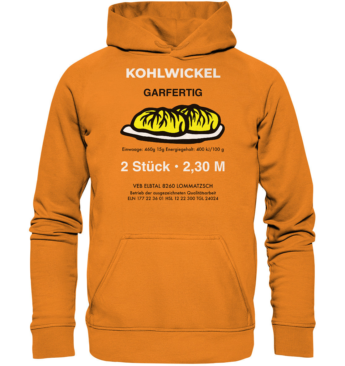 PREMIUM HOODIE UNISEX • ELBTAL KOHLWICKEL