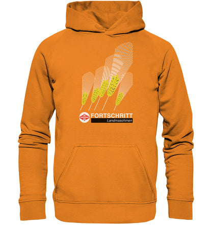 PREMIUM HOODIE UNISEX • FORTSCHRITT LANDMASCHINEN - PLAKATMOTIV