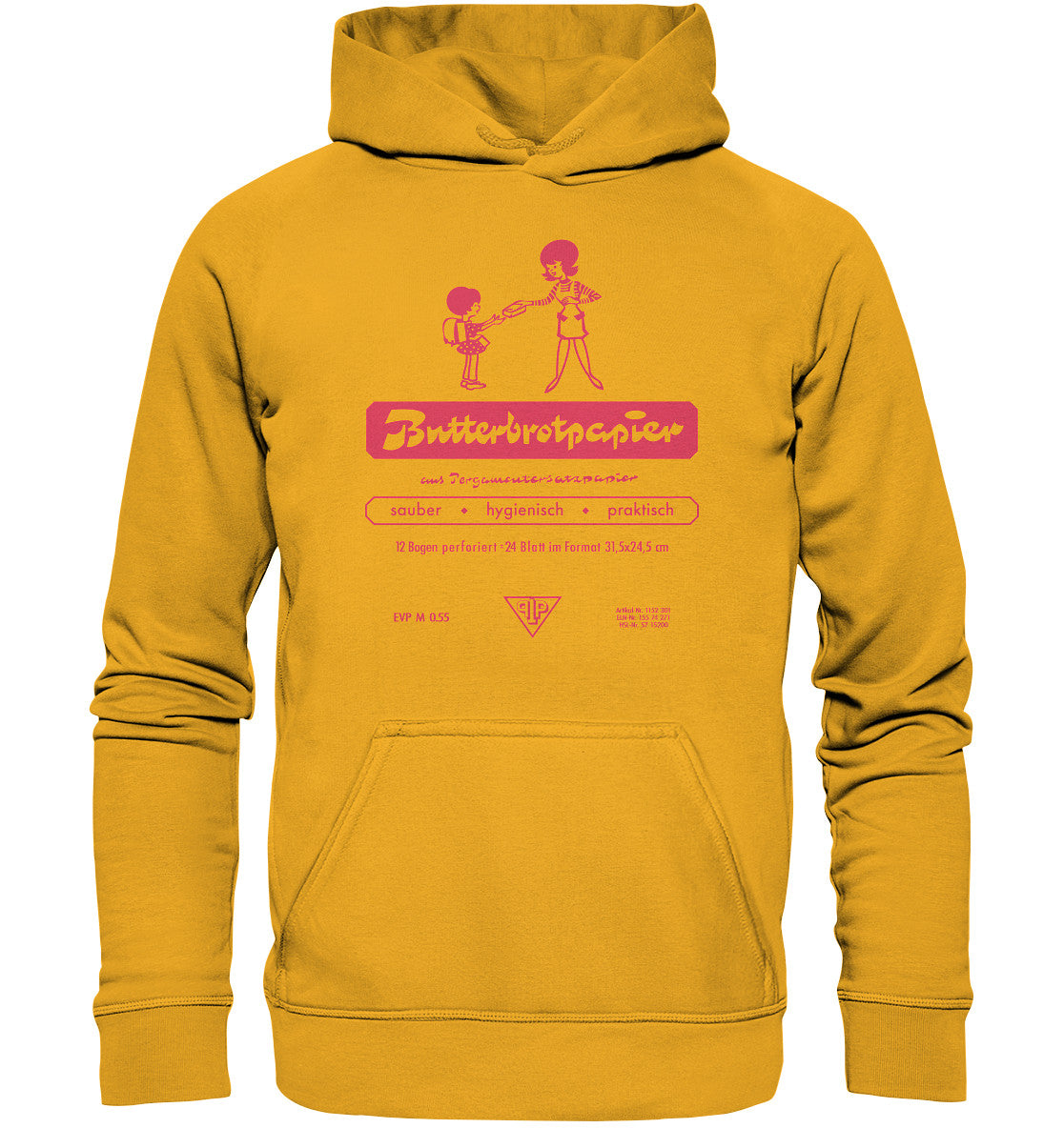 PREMIUM HOODIE UNISEX • DDR-BUTTERBROTPAPIER