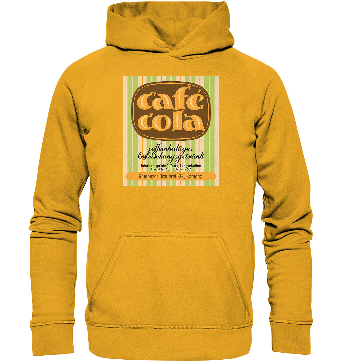 PREMIUM HOODIE UNISEX • CAFÉ COLA - KAMENZ