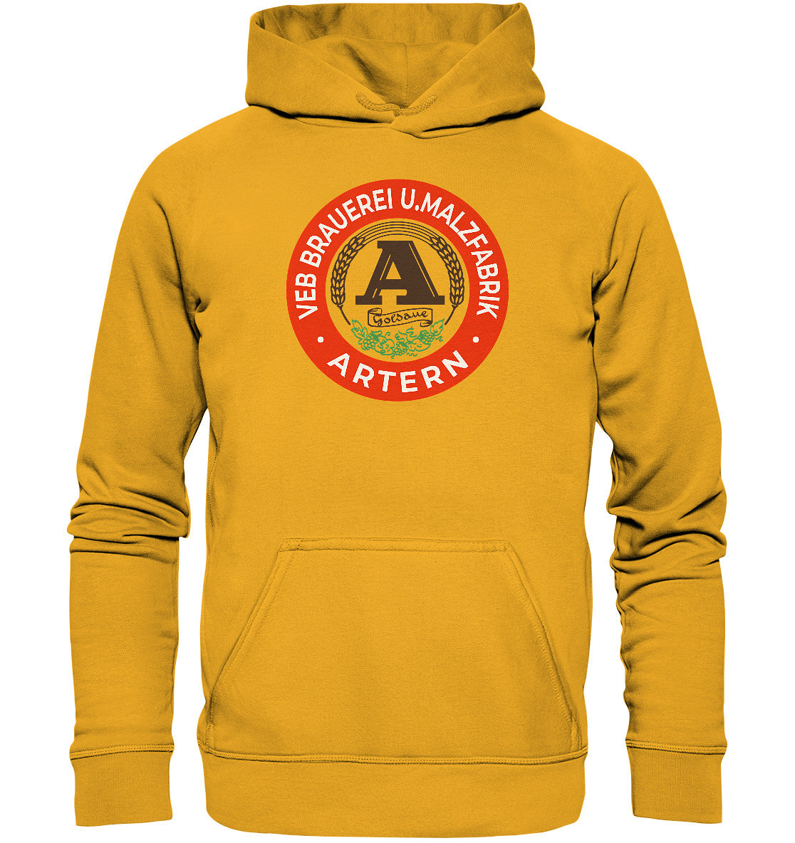 PREMIUM HOODIE UNISEX • VEB BRAUEREI ARTERN GOLDAUE