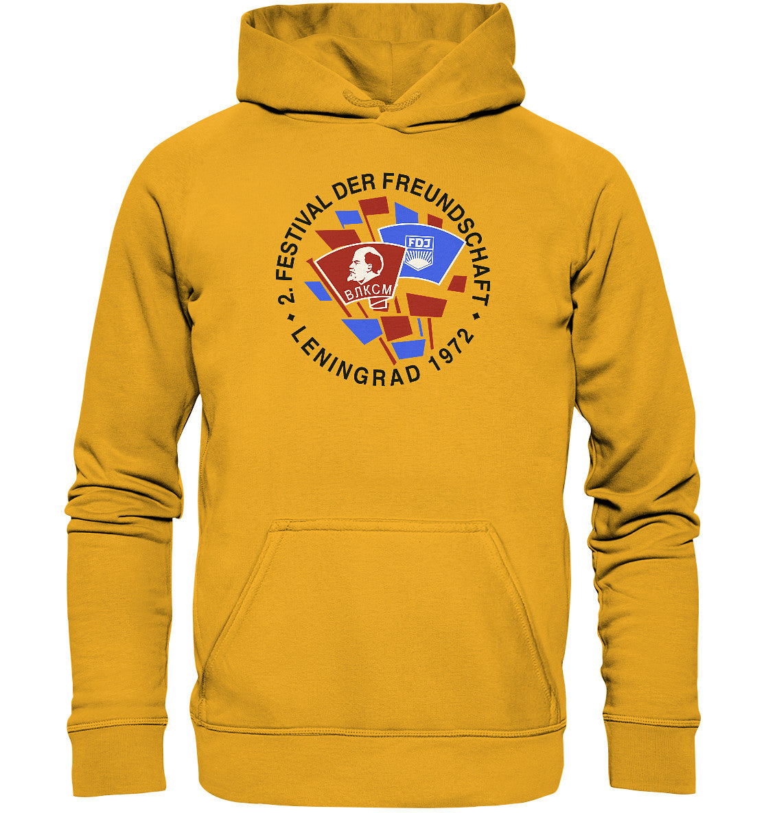 PREMIUM HOODIE UNISEX • 2. FESTIVAL DER FREUNDSCHAFT - LENINGRAD